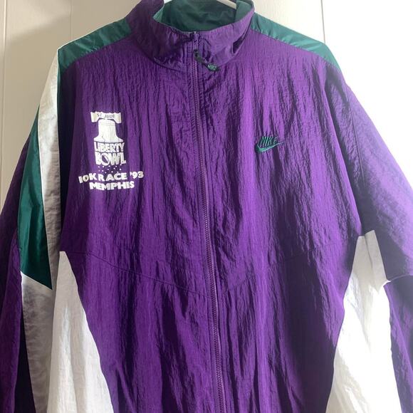 vintage 1993 NIKE MEMPHIS ST JUDE CHILDRENS HOSPITAL 10K RACE windbreaker jacket - Picture 1 of 7